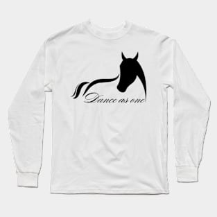 Dressage Dance as One Long Sleeve T-Shirt